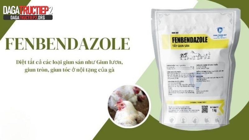 Thuốc đặc trị giun sán Fenbendazole